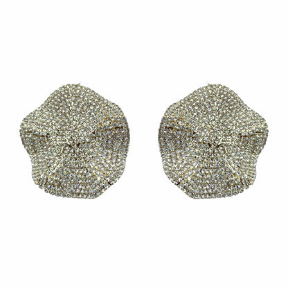 Palestro Milano Orecchini Gold Onde di Pietre