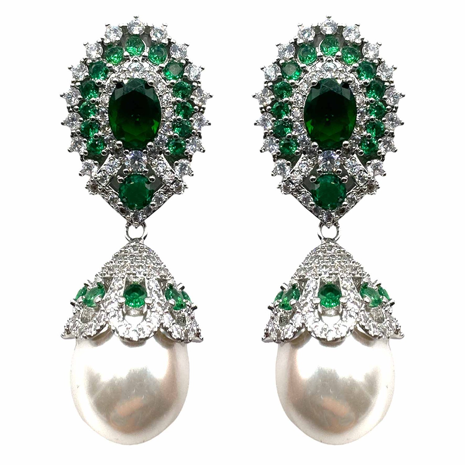 Pavone con perla pendente - New Version