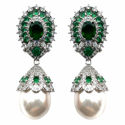 Pavone con perla pendente - New Version