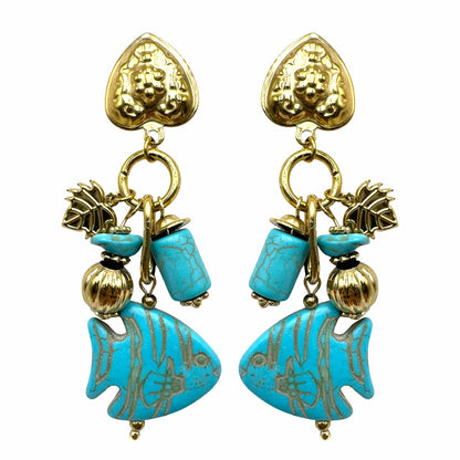 Pesciolino Turquoise Pendente