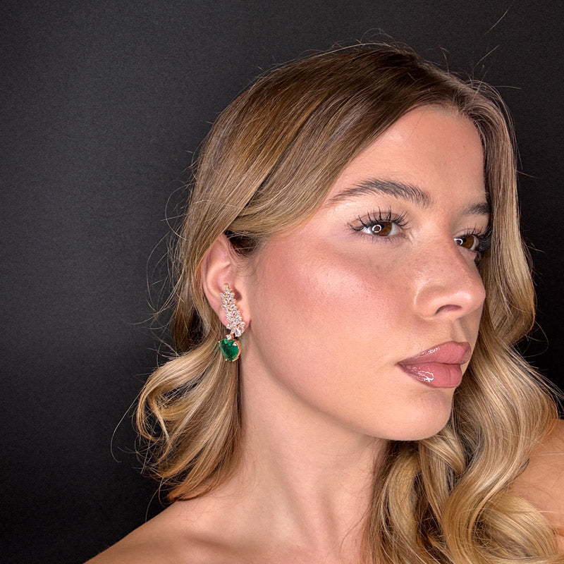 Palestro Milano Orecchini Piuma & Cuore