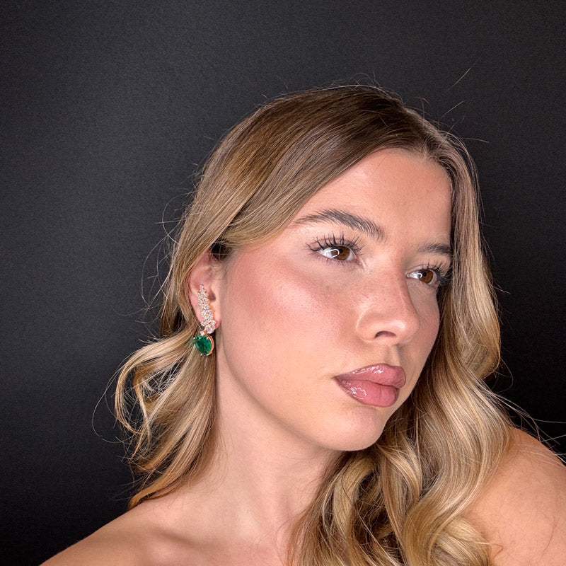 Palestro Milano Orecchini Piuma & Cuore