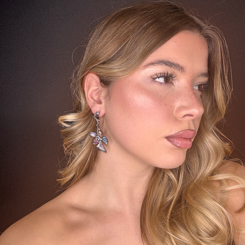 Palestro Milano Orecchini Ramo & Fiore