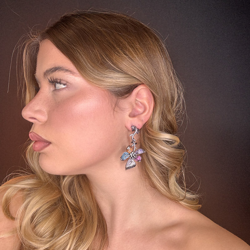 Palestro Milano Orecchini Ramo & Fiore