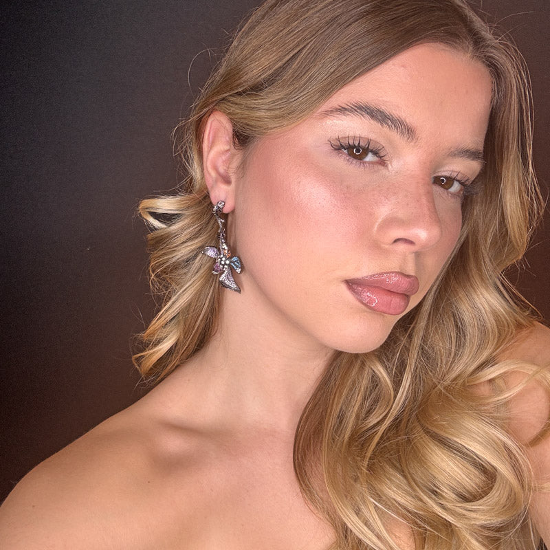 Palestro Milano Orecchini Ramo & Fiore