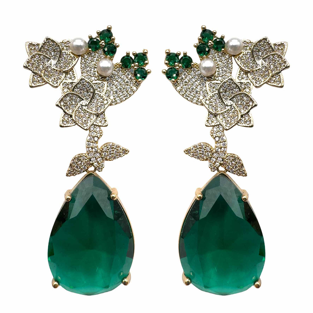 Rose &amp; Goccia Verde Smeraldo