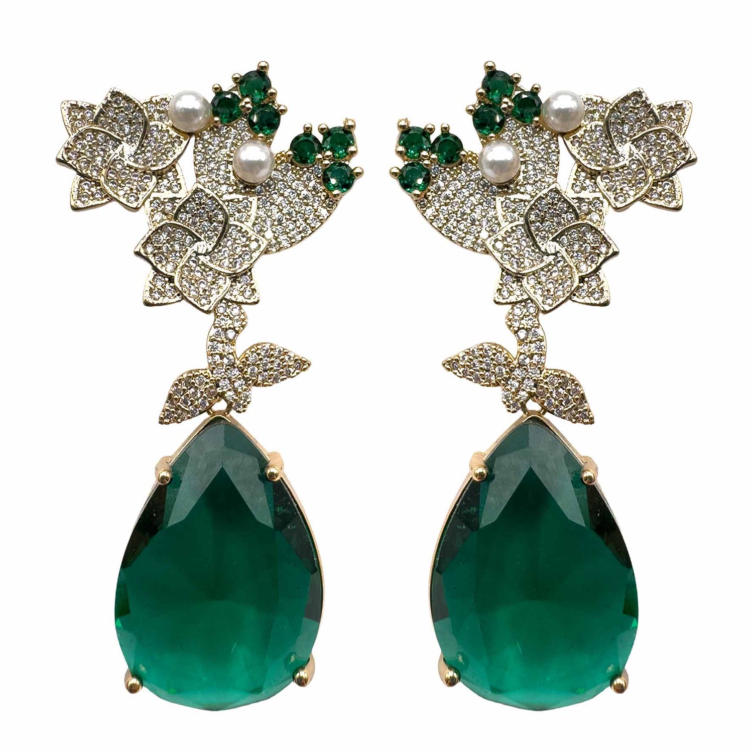 Rose &amp; Goccia Verde Smeraldo