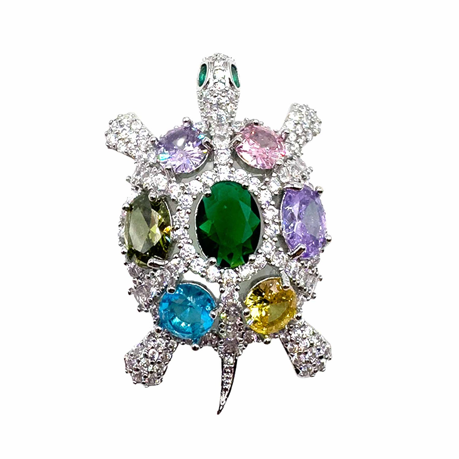 Palestro Milano Spille e spillette Silver Tartaruga di Gemme