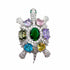 Palestro Milano Spille e spillette Silver Tartaruga di Gemme