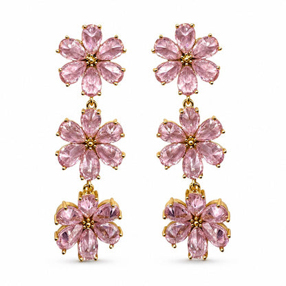 Trio di Margherite Pink Brillanti