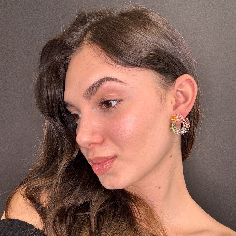 Palestro Milano Orecchini Alloro