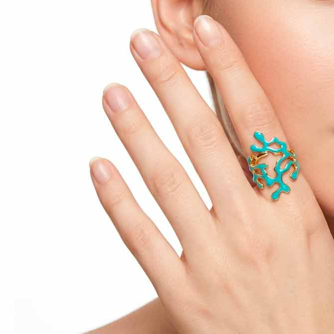Anello Corallo
