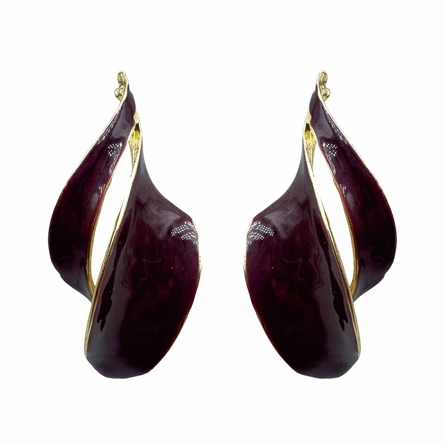 Palestro Milano Orecchini Bordeaux Aria