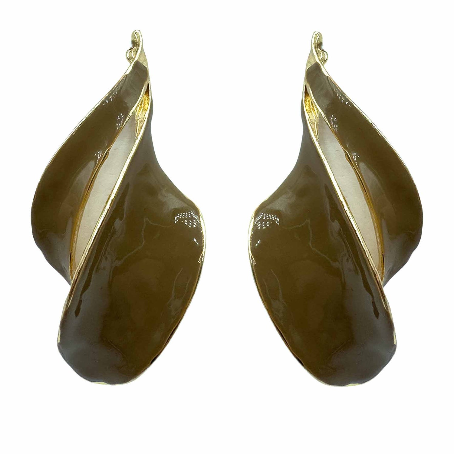 Palestro Milano Orecchini Caramello Aria