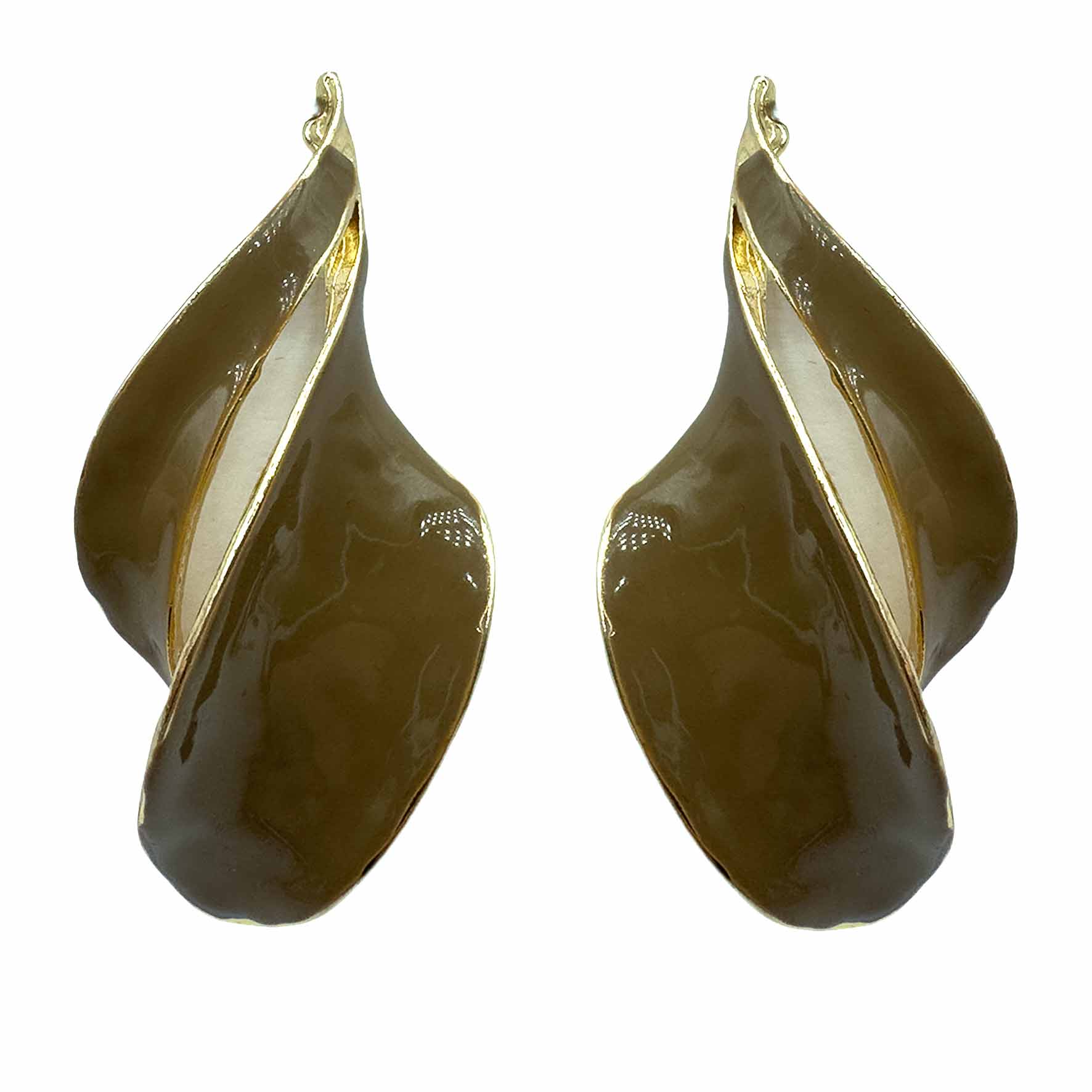 Palestro Milano Orecchini Caramello Aria
