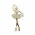 Palestro Milano Spille e spillette Gold Ballerina