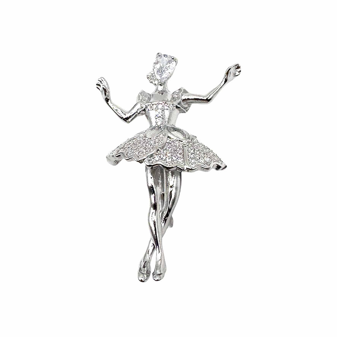 Palestro Milano Spille e spillette Silver Ballerina Danzante