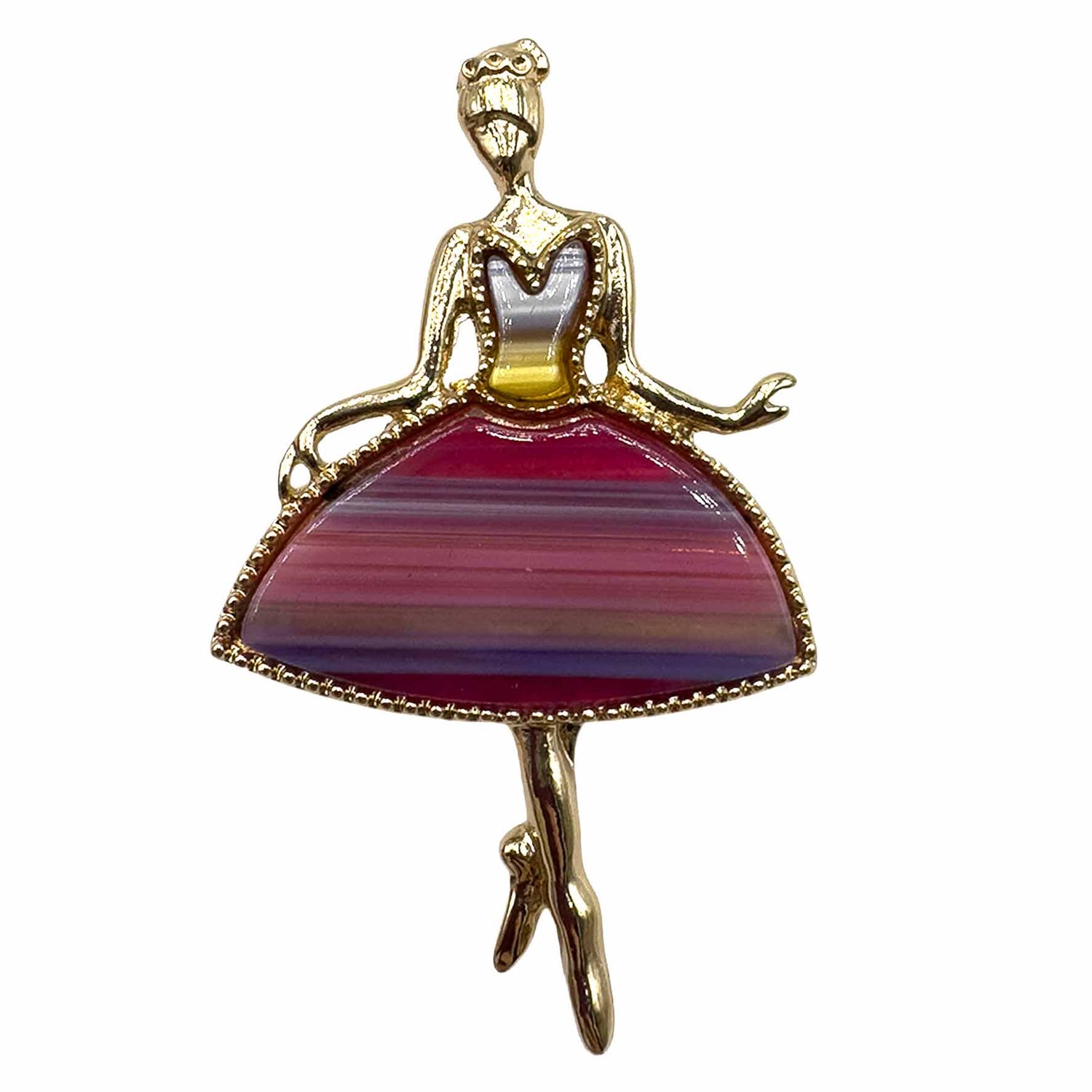 Palestro Milano Spille e spillette Multicolor Ballerina (Magnete)