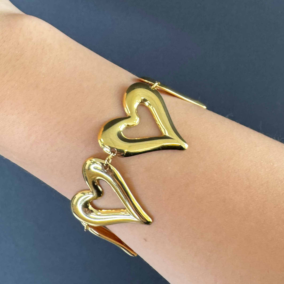 Bracciale con Cuori d&