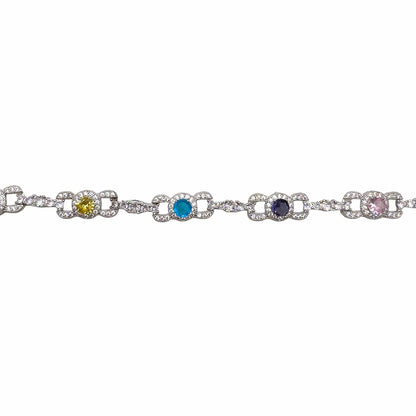 Bracciale di Catene di Gemme