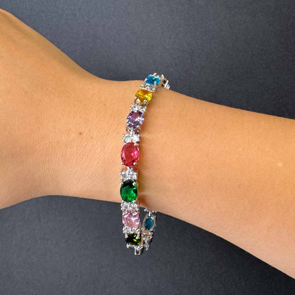 Bracciale di Gemme Splendenti