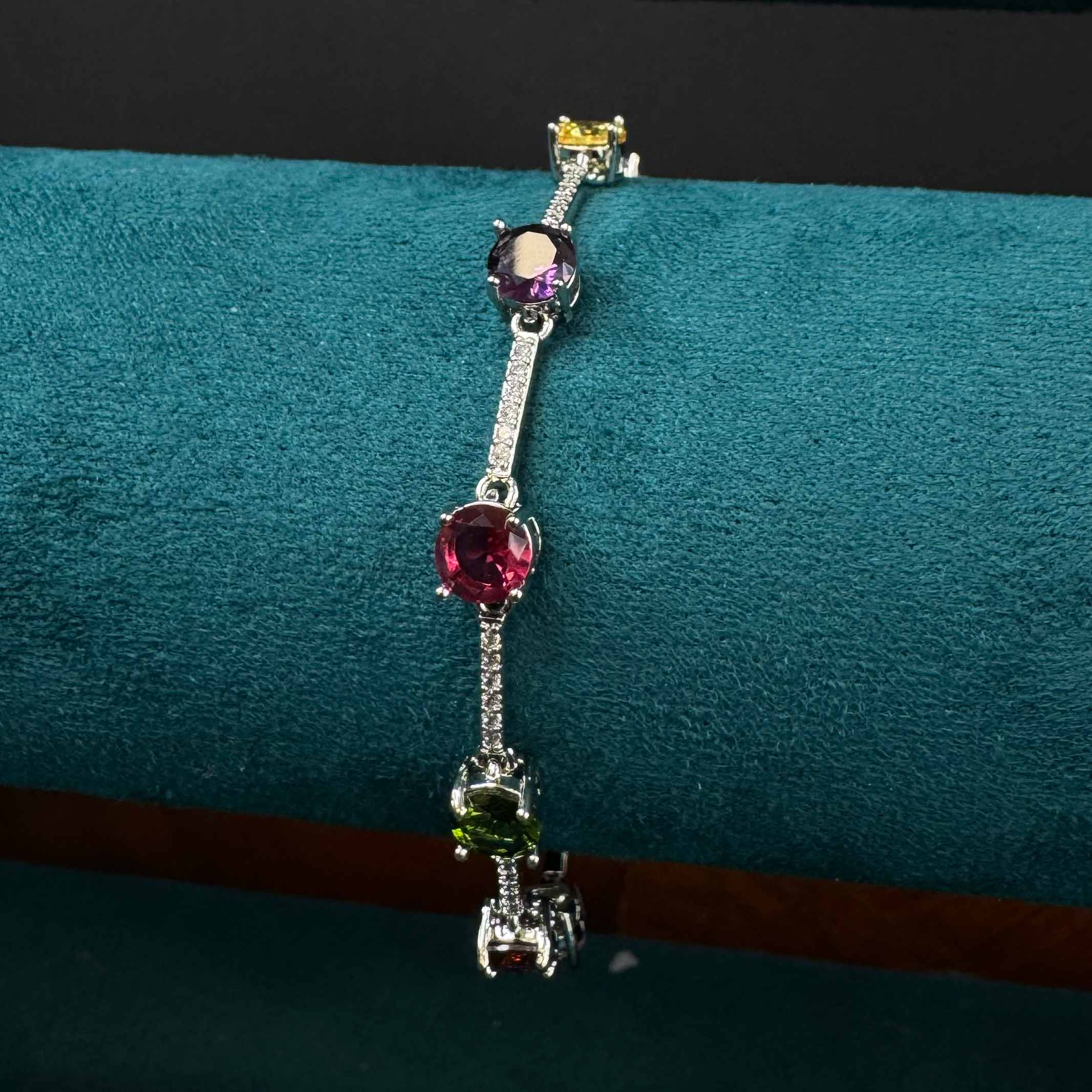 Bracciale di Legami di Cristallo Multicolor