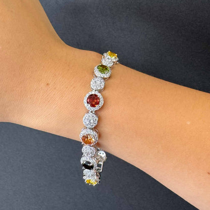 Bracciale di Tondi di Gemme