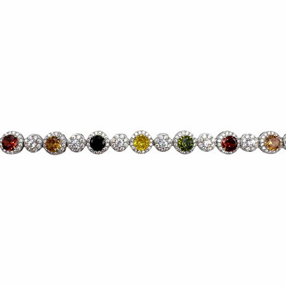 Bracciale di Tondi di Gemme