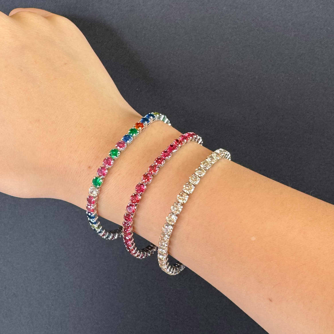 Bracciale Tennis Colorati