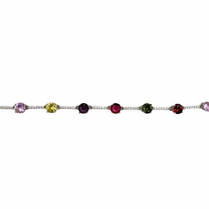 Bracciale di Legami di Cristallo Multicolor