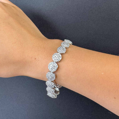 Bracciale di Tondi di Pavè