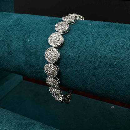 Bracciale di Tondi di Pavè