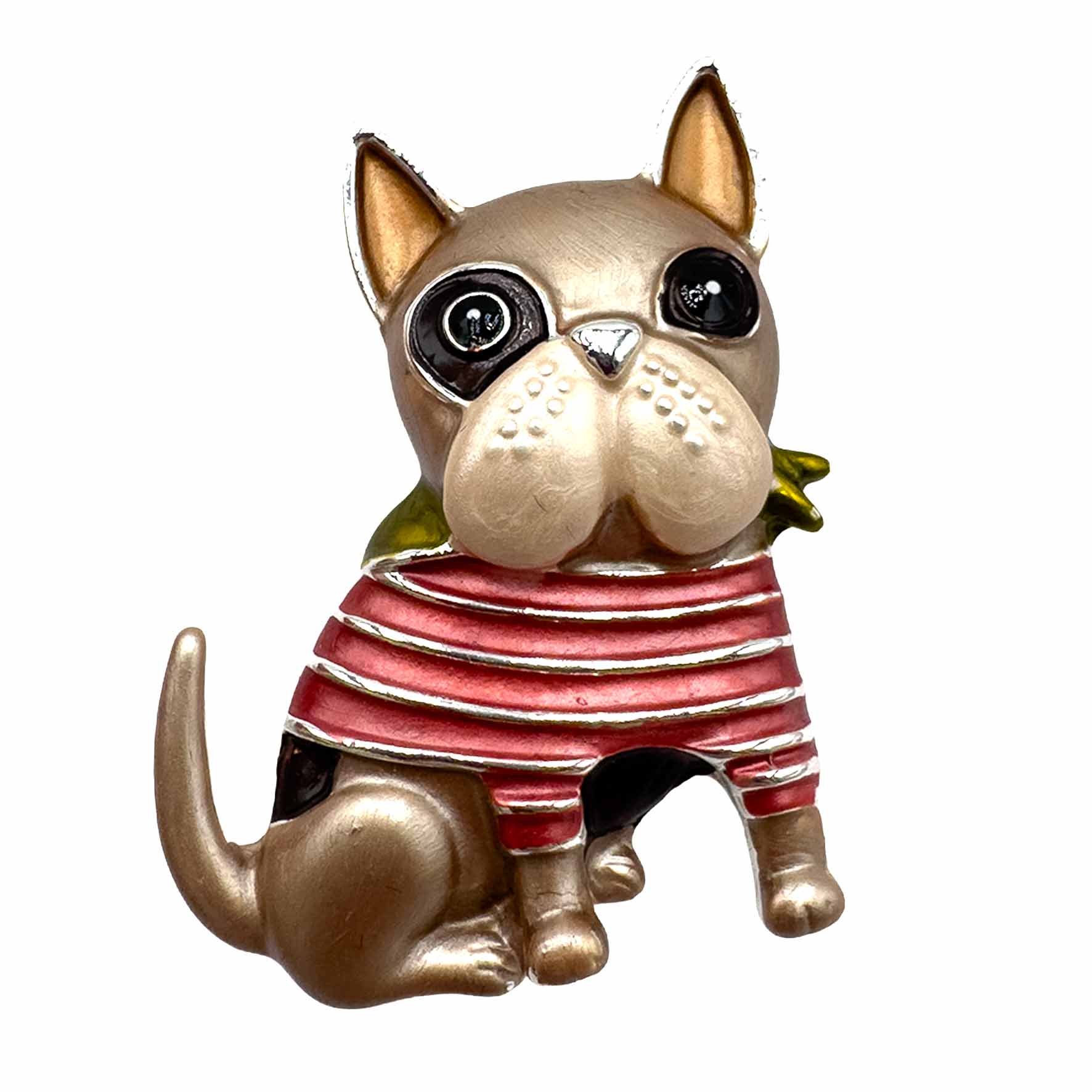 Palestro Milano Spille e spillette Cioccolato Bulldog Francese (Magnete)
