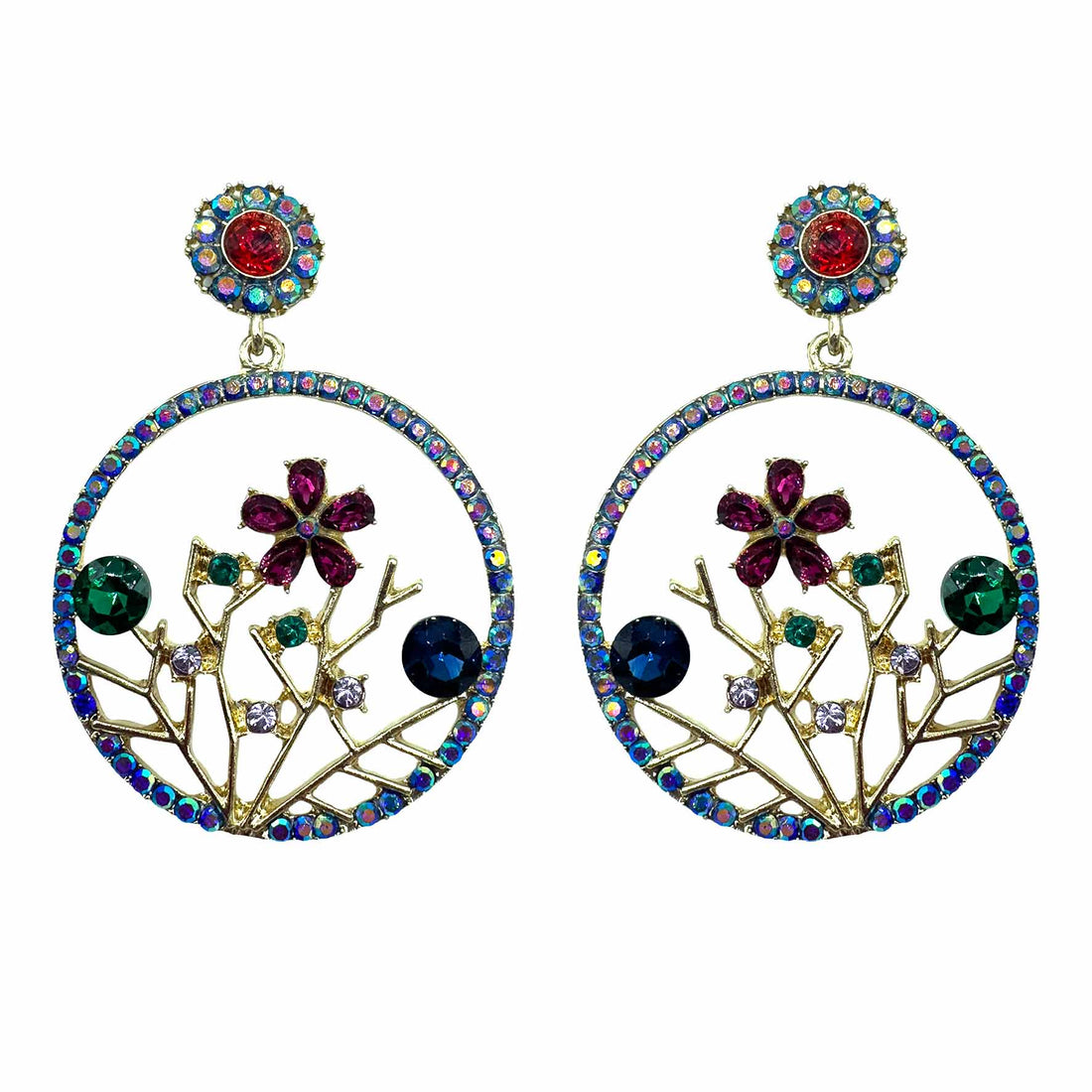 Palestro Milano Orecchini Giardino Fiorito