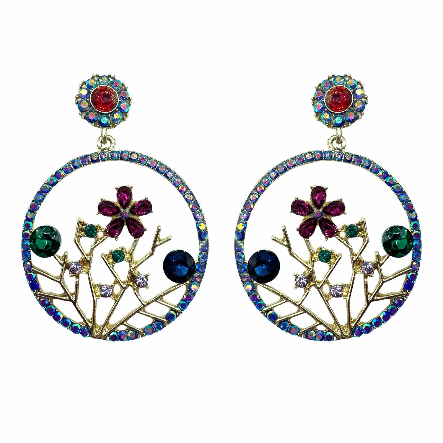 Palestro Milano Orecchini Giardino Fiorito