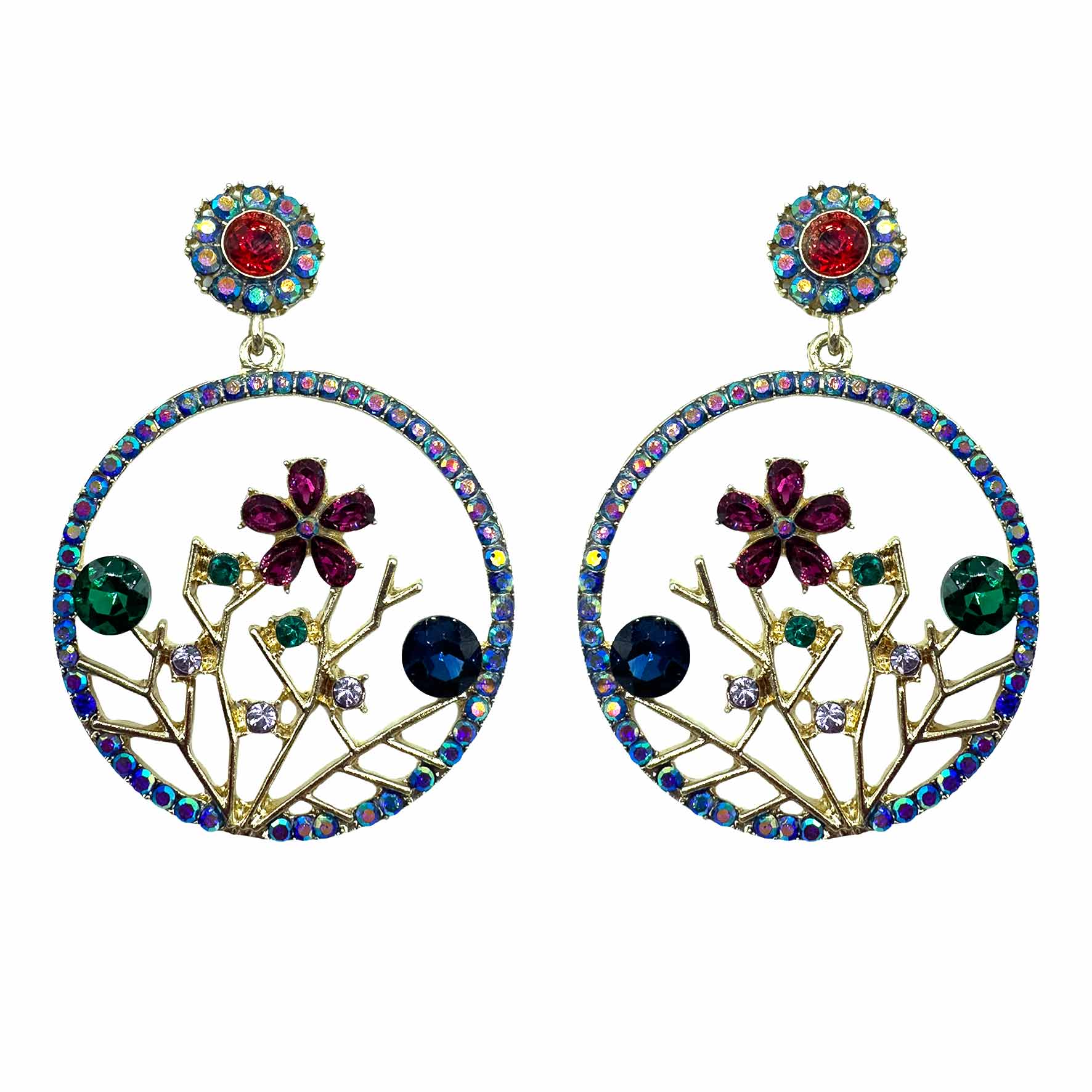 Palestro Milano Orecchini Giardino Fiorito