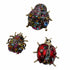 Palestro Milano Spille e spillette Multicolor Coccinelle - Set