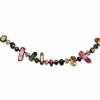 Collana di Mini Pietre Colorate