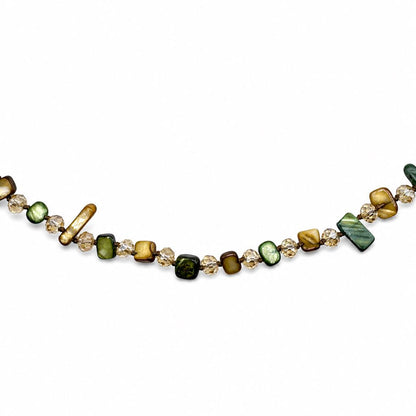 Collana di Mini Pietre Colorate