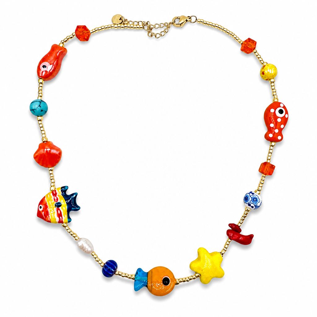 Collana di Pesciolini Multicolor - New Edition