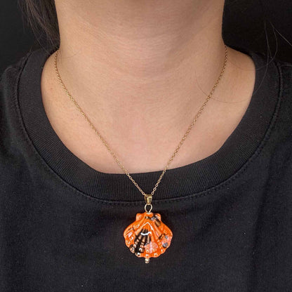 Collana di Conchiglie Dipinte