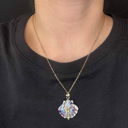 Collana di Conchiglie Dipinte