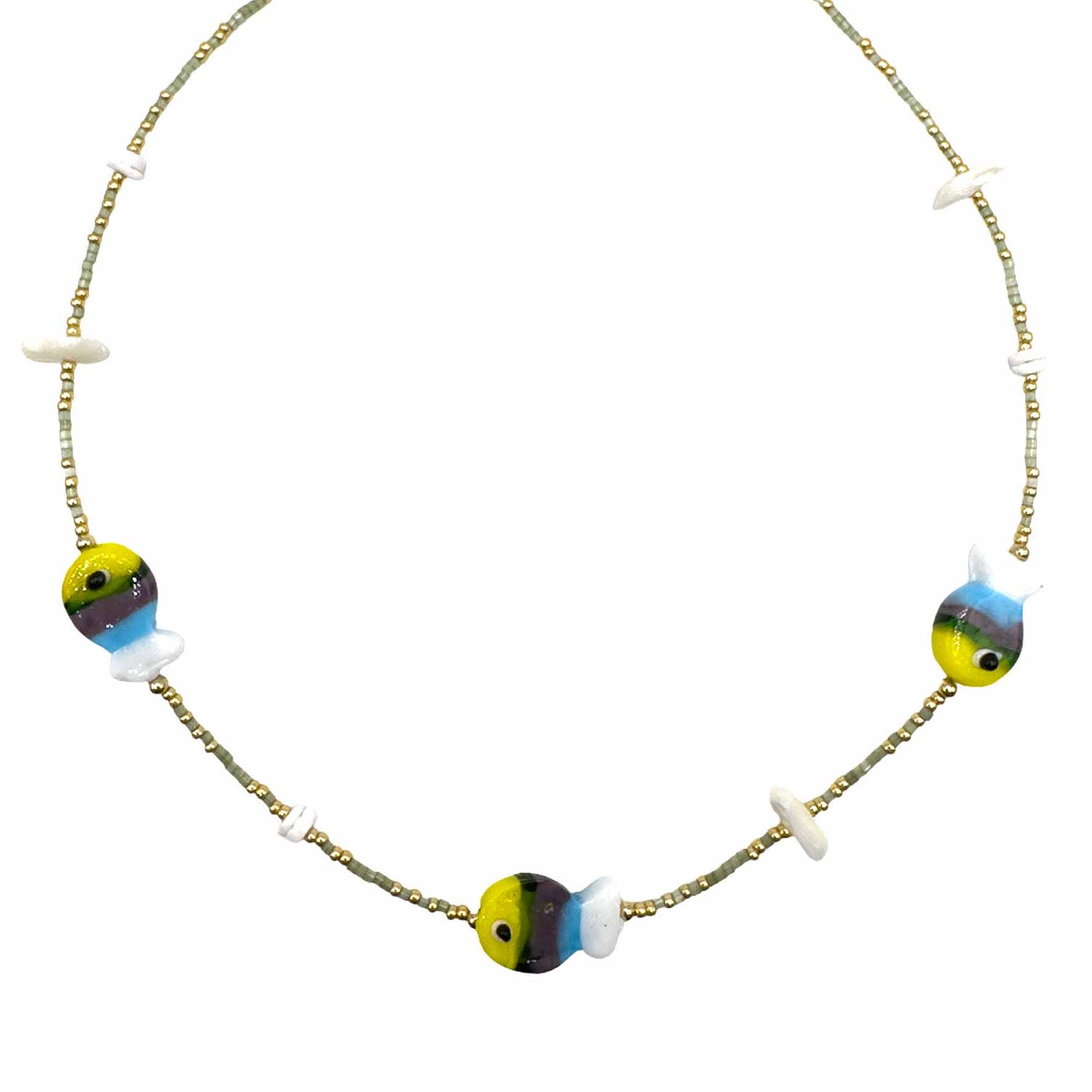 Collana di Pesciolini Multicolor