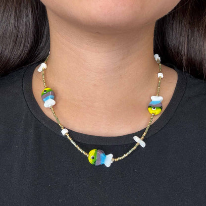 Collana di Pesciolini Multicolor