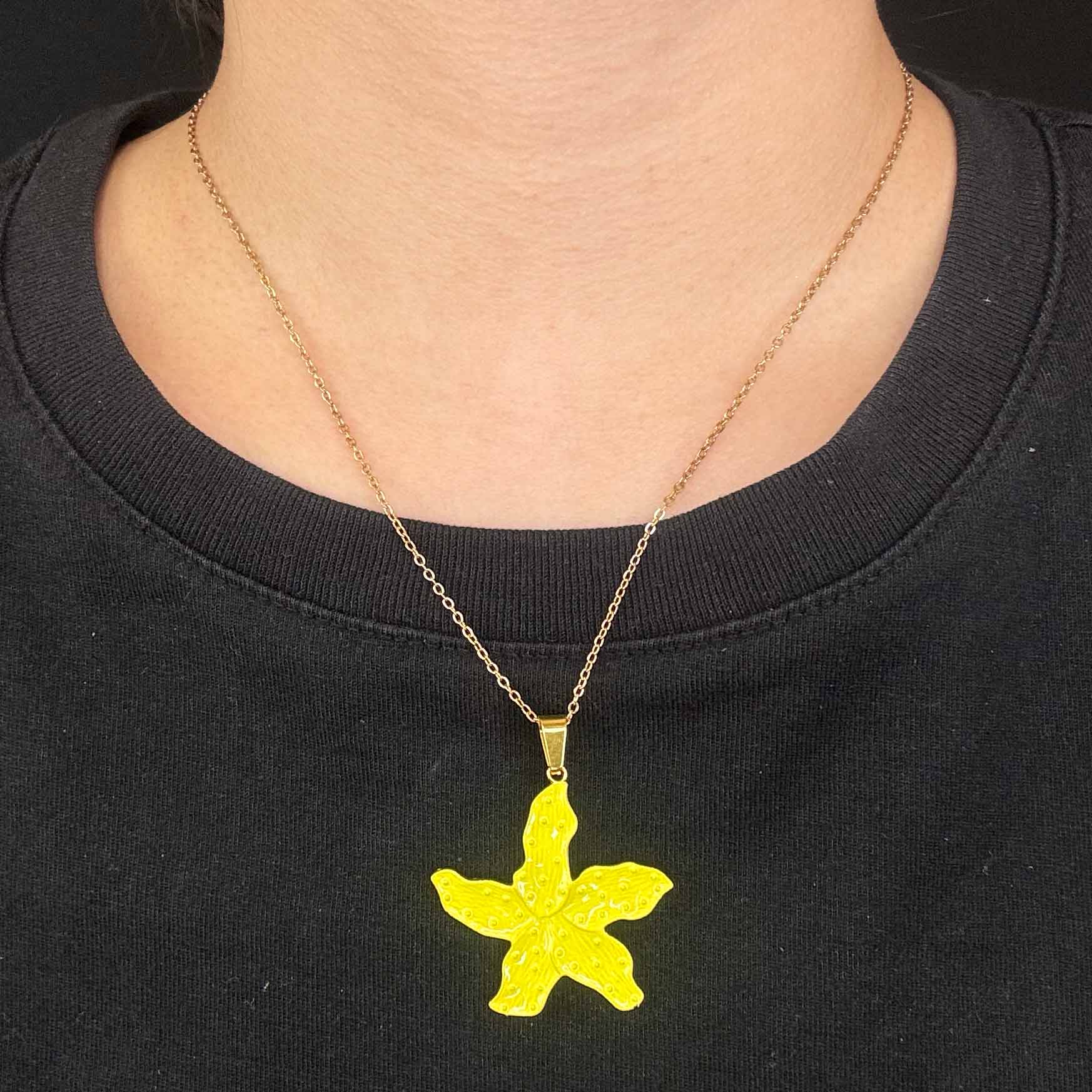 Collana Stella Marina Colorata