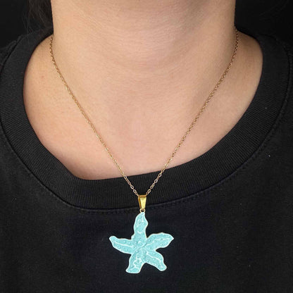 Collana Stella Marina Colorata
