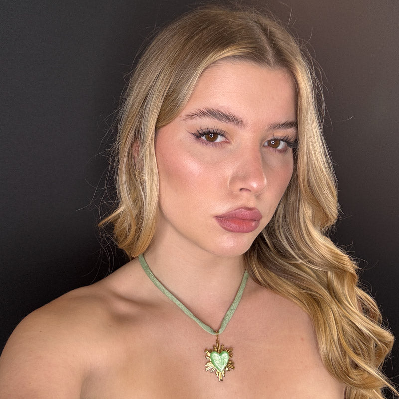 Collana Cuore e Raggi solari