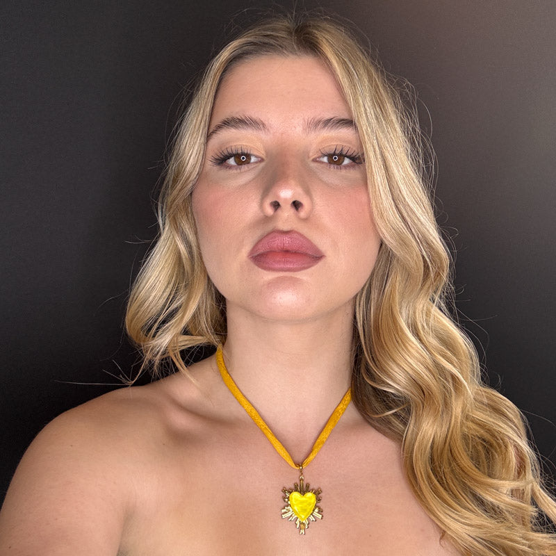 Collana Cuore e Raggi solari