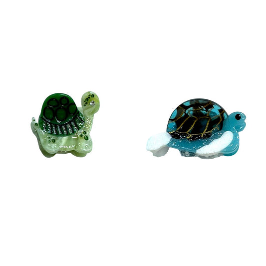 Duo Mini Clip Tartarughe