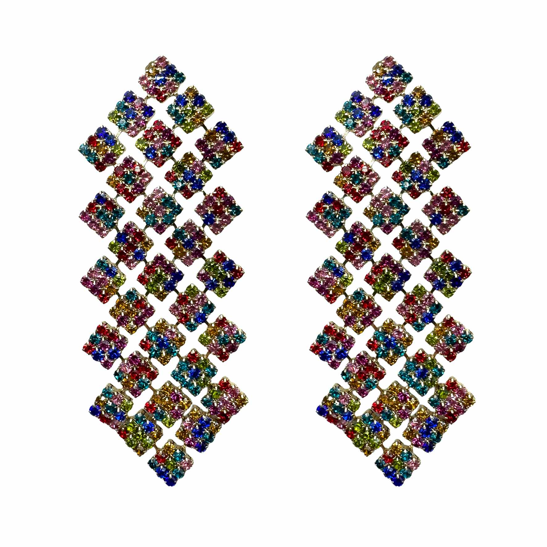 Palestro Milano Orecchini Multicolor Edera di Pietre